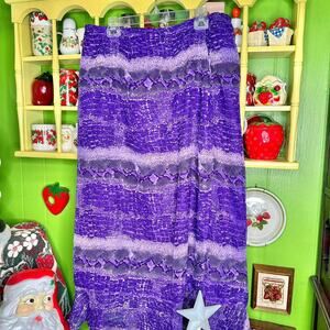 Vintage plus size grunge whimsigoth snakeskin layered mesh maxi skirt!